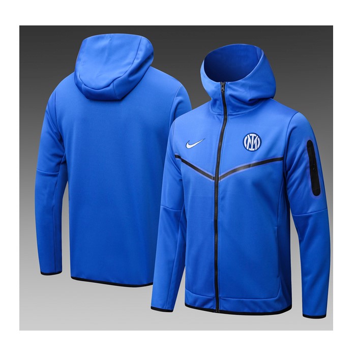 Chaqueta Con Capucha Inter Milan 2024 2025 Azul